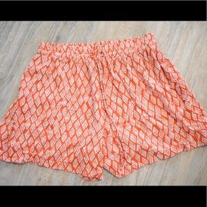 Matty M: Print Drawstring Waist Shorts